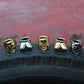 1 Single Gold Skull Collar