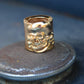 1 Single Gold Skull Collar