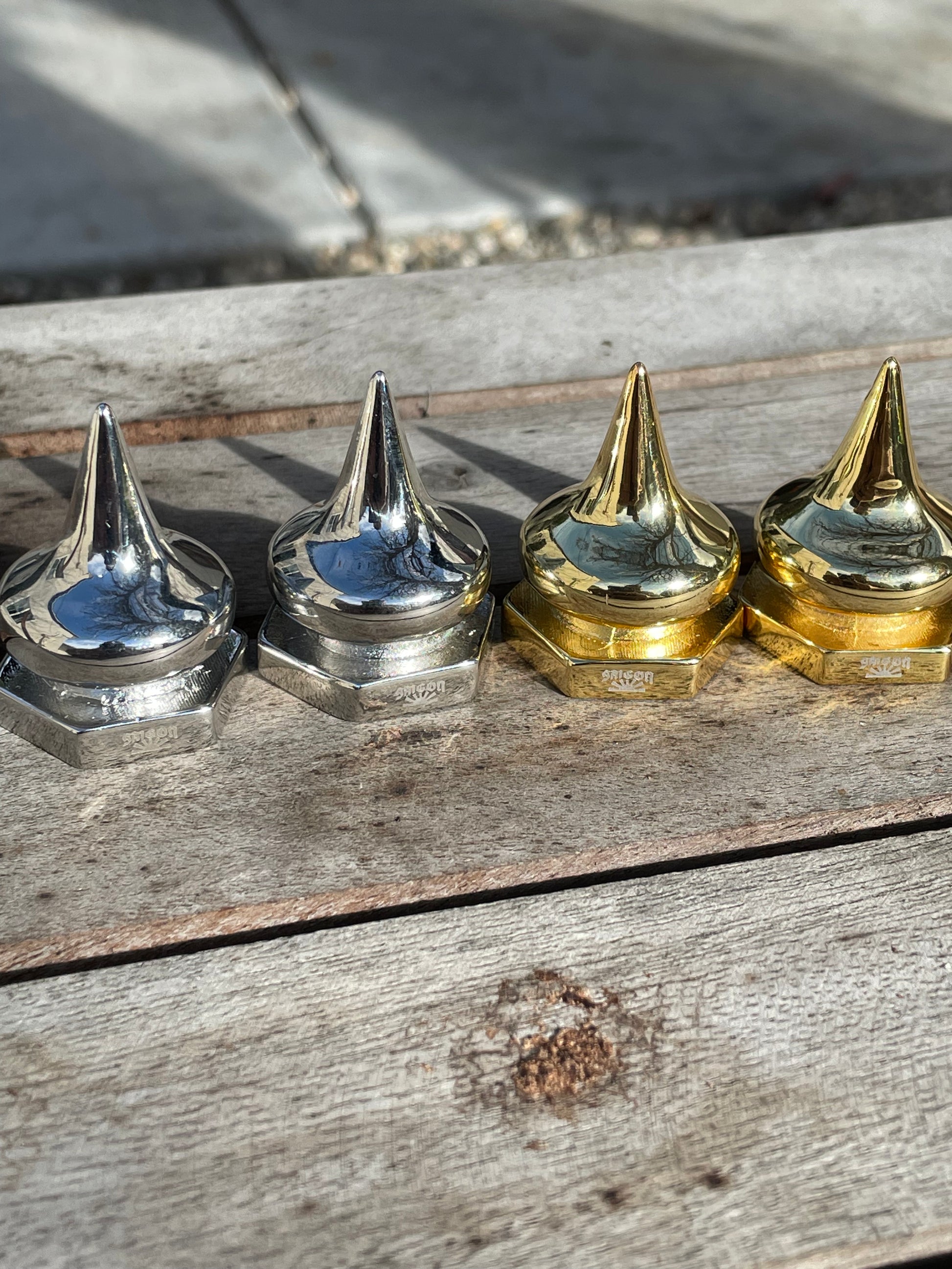 Springer Rocker Nuts 1 Set of Chrome Springer Nuts – SAIGON SOCAL