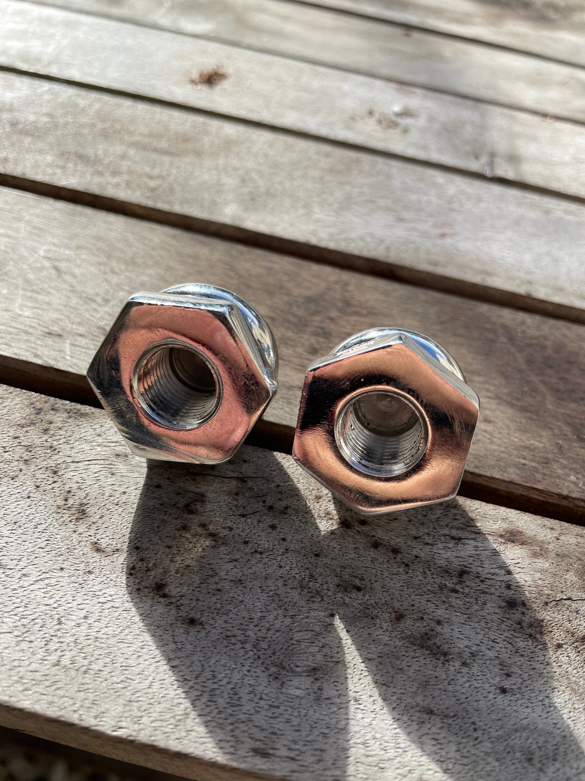 Springer Rocker Nuts 1 Set of Chrome Springer Nuts – SAIGON SOCAL