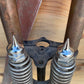 1 Set of Chrome Springer Nuts