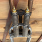 1 Set of Yellow Gold Springer Nuts
